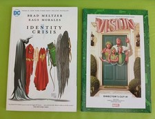 IDENTITY CRISIS DC TPB Brad Meltzer Justice League & Vision Director's Cut #1