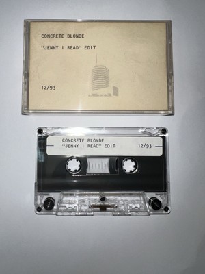 Concrete Blonde PROMO CASSETTE -   Jenny I Read   - Very Rare Music Memorabilia