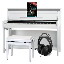 Super 88 Tasten Digitalpiano Komplettset mit Hocker Kopfh&ouml;rer und Notenbuch