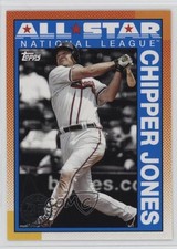 2025 Series 2 1990 Topps Baseball All-Stars Blue Nameplate Chipper Jones 10vw