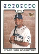 2008 Topps #57 Wladimir Balentien Seattle Mariners 46341
