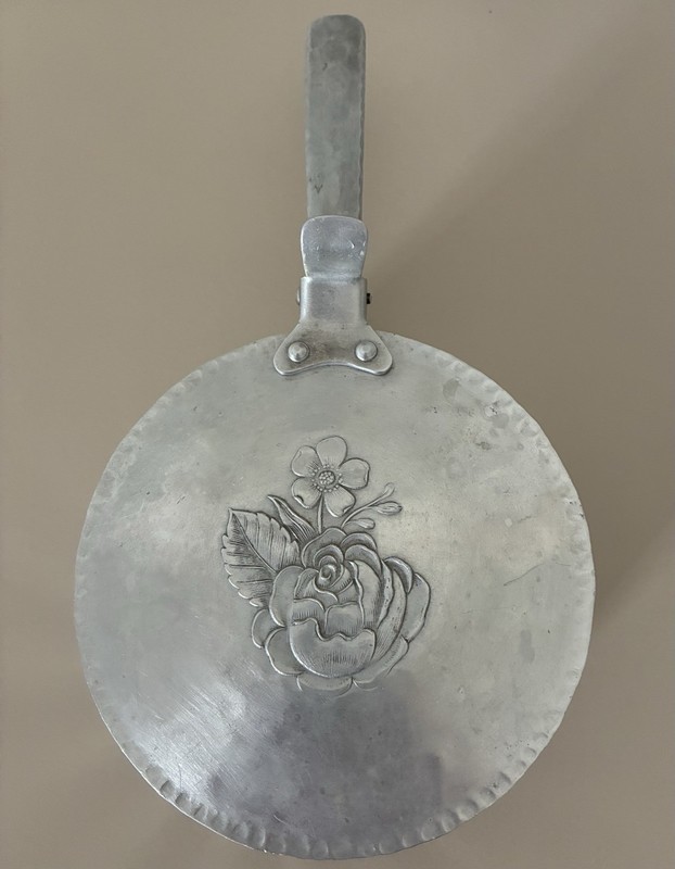 Antique Silent Butler Hand Forged Everlast Metal 652 11 Great Condition Patina