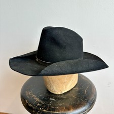 Vintage Stetson Cowboy Hat Beaver Fur