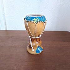 Holz handgeschnitzt Djembe Trommel afrikanisc...