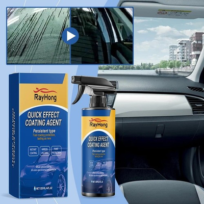 #ad Car Coating SprayQuick Effect Coating AgentCar Scratch Wax Polish Spray Liquid $9.48