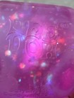 Needoh Nice Cube Squeeze cube Purple Glitter silicone, Malt sugar Squishy (REAL) — photo 2