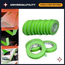 Automotive Masking Tape - Green Painters Tape, No Residue, Heat Resistant, 0.7"