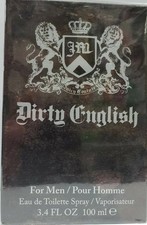 Dirty English by Juicy Couture Men EDT Spray 3.4 oz / 100 ml Sealed New In Box