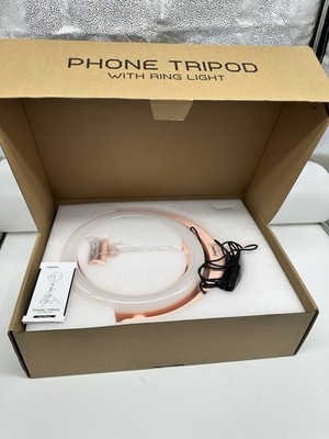 Insten Phone Tripod With Ring Light