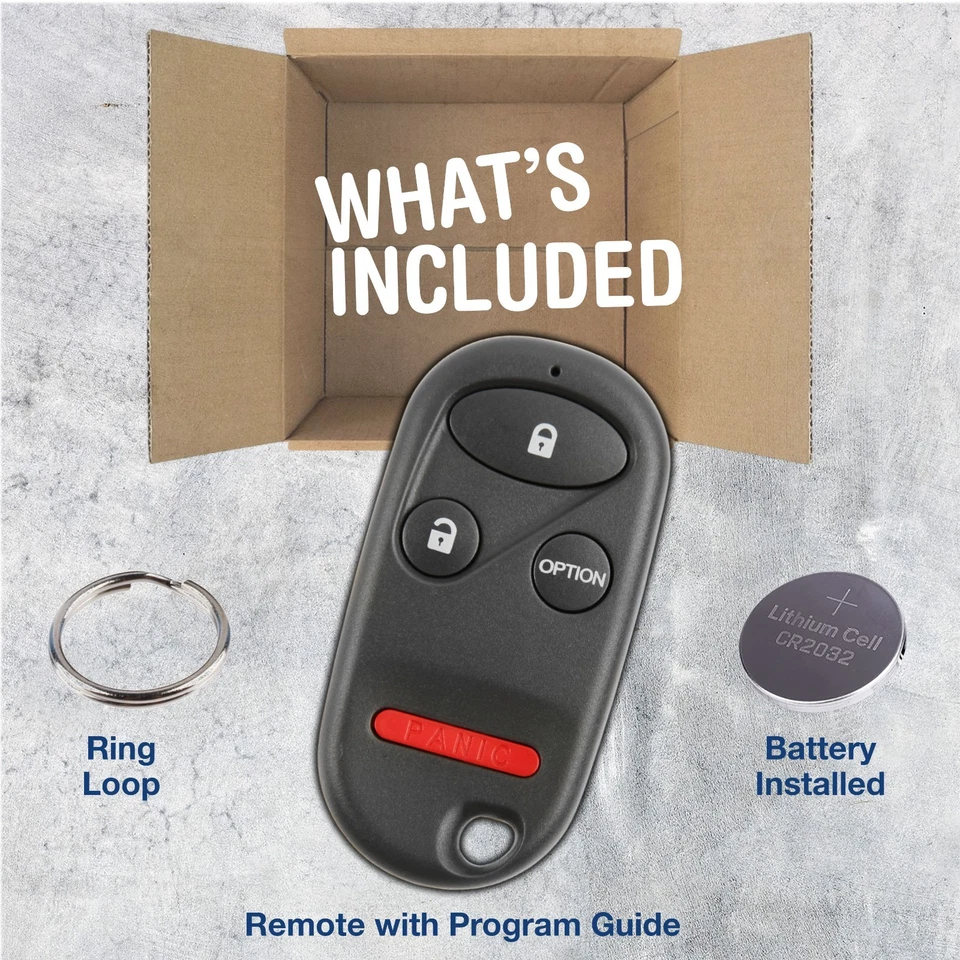 Key Fob Remote for 1996 1997 1998 1999 2000 2001 Acura Integra CL A269ZUA108 Foto 2 de 4