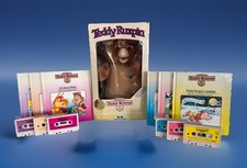 Teddy Ruxpin Worlds of Wonder 1985 Talking Bear Original Box 6 Books Tapes