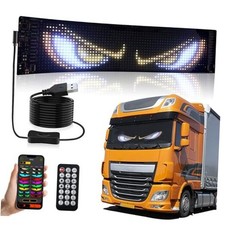 LED Eye Lights for Car Windshield, 52.36''x7.56'' Large Devil 52.4"x7.6"-1PCS