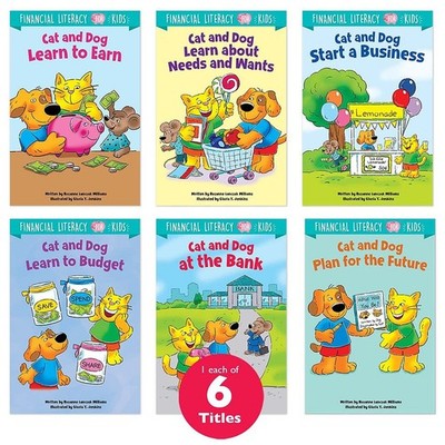 Creative Teaching Press Financial Literacy for Pack, 6 Books