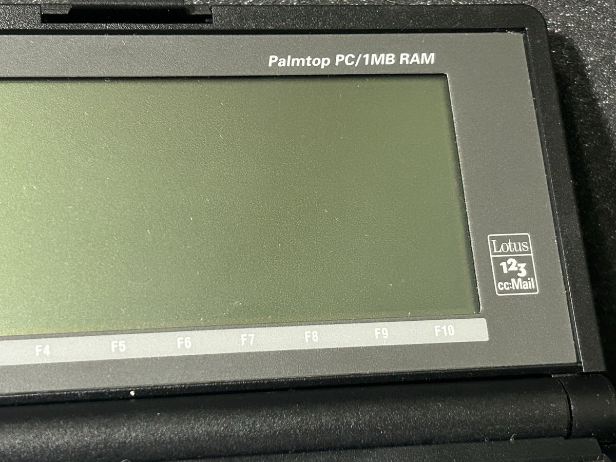 VTG Hewlett Packard HP 100LX Pocket Computer Palmtop PC 1MB RAM