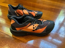 Craft Men’s Pure Trail Pro Running w/ Vittoria outsole, sz 11.5, black/multi