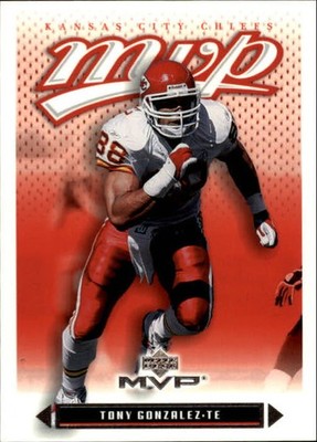 2003 Upper Deck MVP #182 Tony Gonzalez - FB