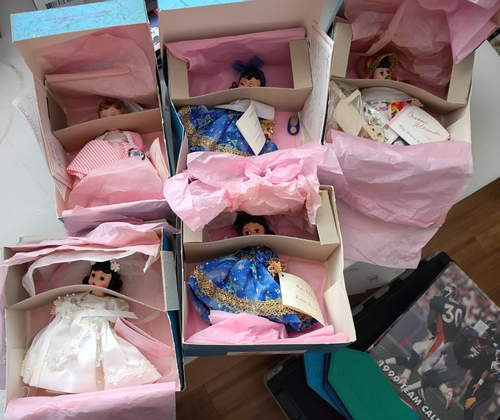 LOT OF 5 VTG Madam Alexander DOLLS Chanukah 10267 12813 10367 STORYLAND DOLLS