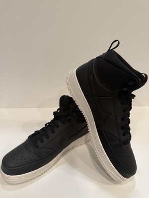 Nike Court Vision Mid Black Phantom Men s Size 11 Black Pre-Owned No Box