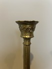 Antique French Neoclassical Gilt Bronze Candlestick 19th C Empire Louis Philippe — photo 8