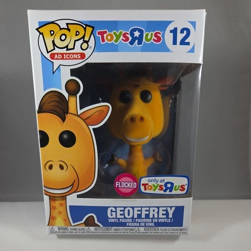 Funko Pop! Ad Icons Geoffrey #12 Flocked Toys “R” Us Exclusive Vaulted