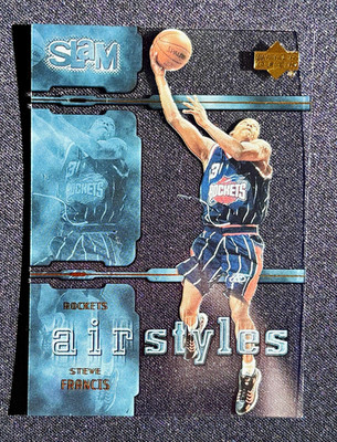 Steve Francis 2000-01 Upper Deck Slam Air Styles #AS4 Insert Rockets