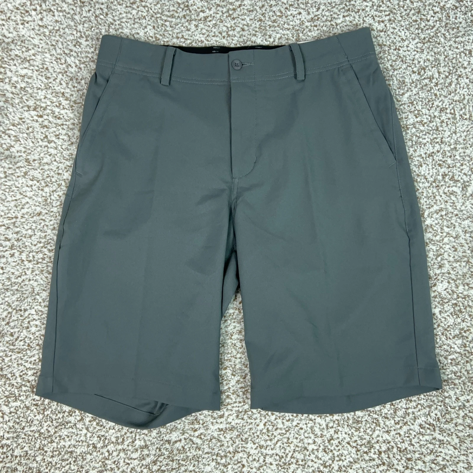 Nike Golf Shorts Mens 30 Gray Dri-FIT Standard Fit Performance Stretch Comfort