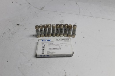 Lot of 10 New Eaton Bussmann C10G6 6Amp 6A 500Vac Cartridge Fuse 10x38mm
