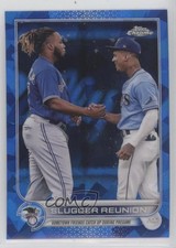2022 Chrome Sapphire Edition Checklist Wander Franco Vladimir Guerrero Jr 06sz