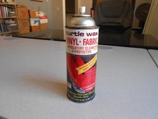~~VINTAGE TURTLE WAX VINYL/FABRIC UPHOLSTERY CLEANER+ PROTECTANT 1984 SPRAY CAN~