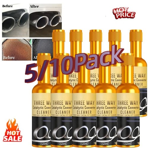 Limpiador convertidor catalítico de motor de vehículo 5/10X limpieza profunda multiusos - Imagen 1 de 11