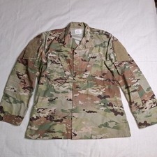 LARGE X-LONG US ARMY Combat Uniform Coat Ripstop Shirt OCP MultiCam Camo Grade B