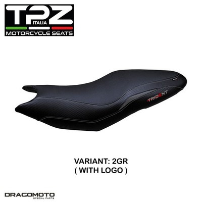 TRIUMPH TRIDENT 660 2021-2025 Sattelpolsterung TTRD66G-2GR-1 TPZ grau CON LOGO