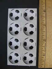 Paper House Sticky Pix Stickers VOLLEYBALL 1 Strip 2 Mods NEW NO PACKAGE