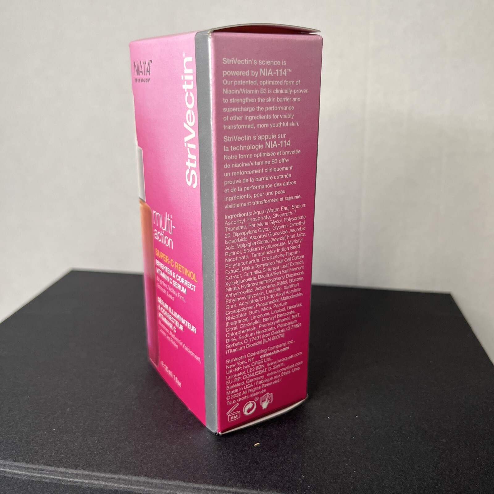 StriVectin SuperC Retinol Brighten & Correct Vitamin C Serum 30ml New