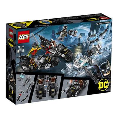 LEGO DC Batman Mr.Freeze Batcycle Battle 76118 Superhero Building