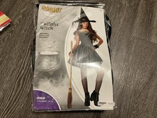 Girls Halloween Witch Costume Complete