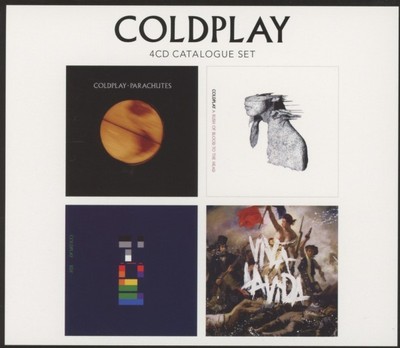 COLDPLAY - 4 CD CATALOGUE SET (PARACHUTES/VIVA LA VIDA/X&Y/+)  4 CD  POP  NEU 