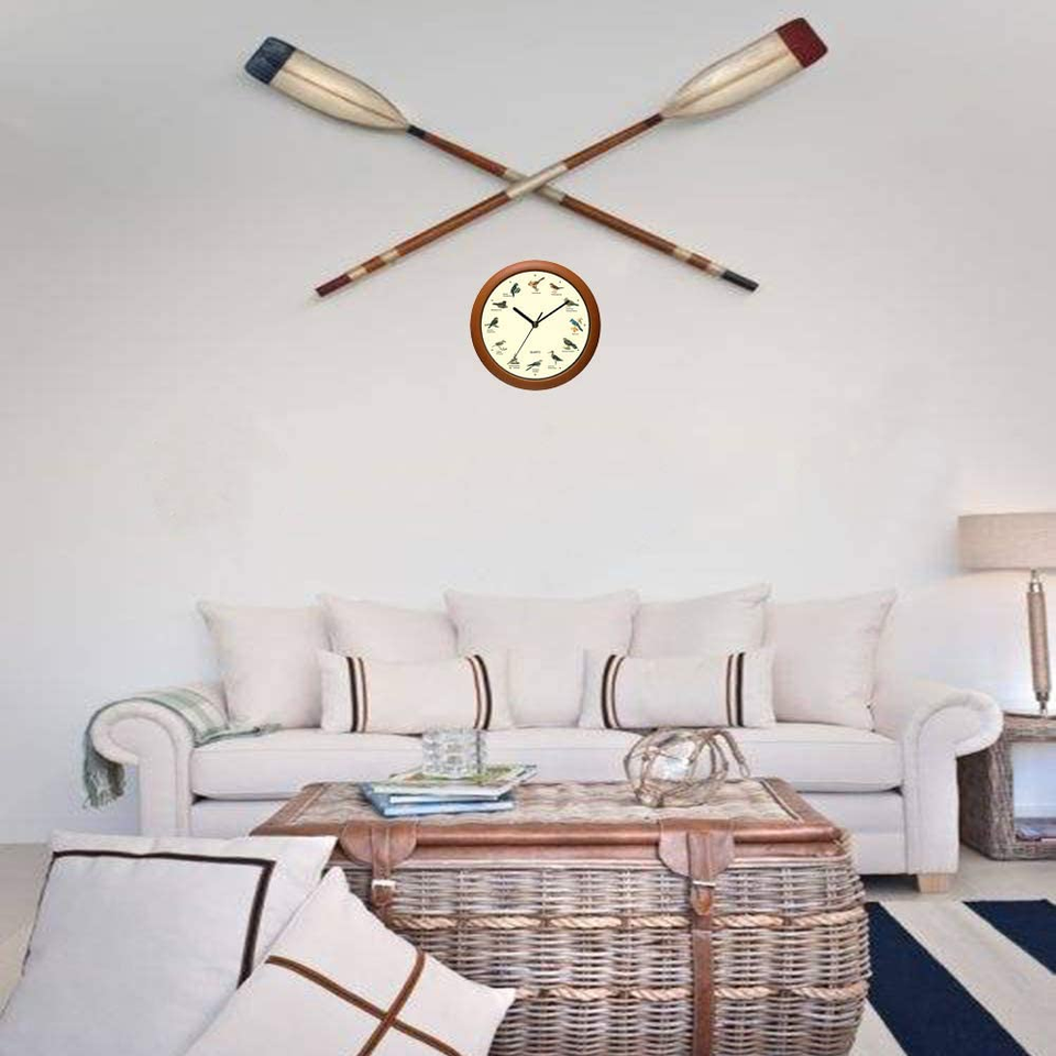 Benail Singing Bird Wall Clock 12 Inch with New Design of the Bird