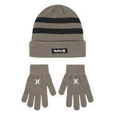 Kids' One and Only Beanie and Glove Set 4-7 Khaki