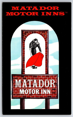 Postcard Matador Motor Inn Waco TX Texas Art Card Post Card Continental