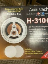 Bic America H 310 C Speaker (one Piece)