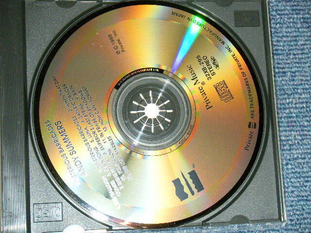 ANDY SUMMERS Japan 1988 32XB-295 CD+Obi MYSTERIOUS