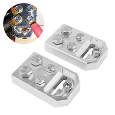 4 Spot Flat Battery Terminal BOLT USE ONLY +/- For XS Power M6 Standard Battery