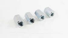 4 Pack 3/4-10 to 5/8-11 x 1-1/2" Long Reducer Coupling Nut - Zinc Plate 509922