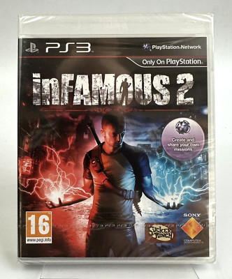 PS3 Infamous 2, UK PAL, Neu und Factory Sealed