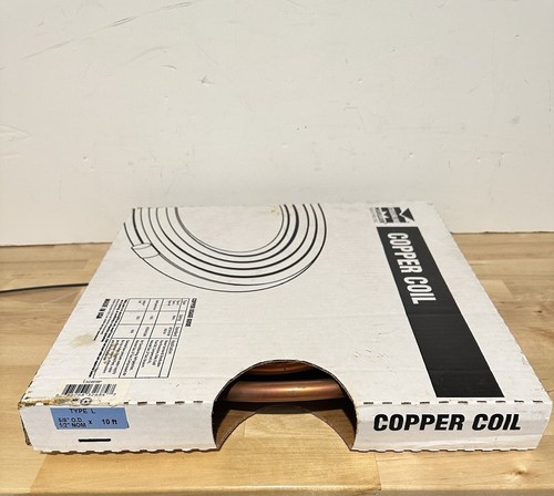 Mueller 5/8โ OD 1/2 in. Dia. x 10 ft. L Type L Copper Water Tube