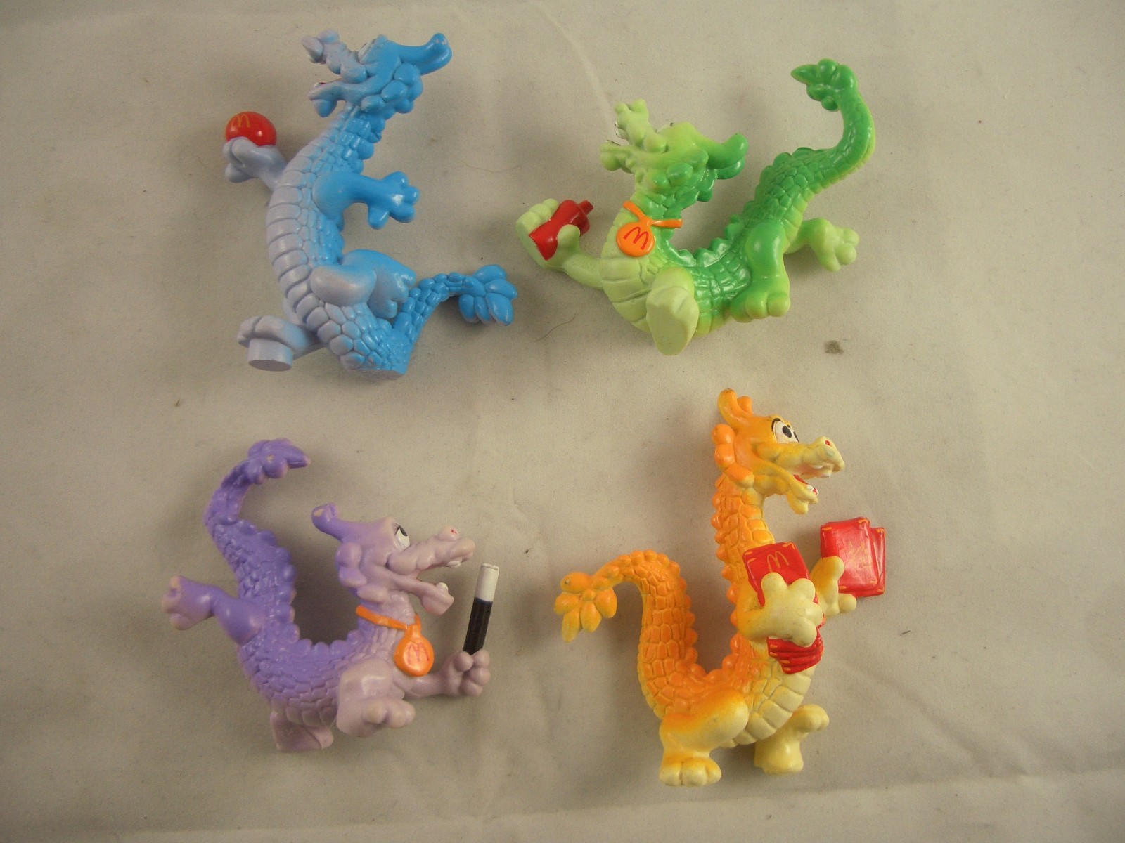 McDonalds Happy Meal Chinese Dragons New Year 1988 Toys eBay