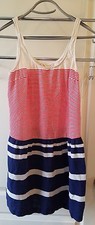 Coincidence Chance Urban Outfitters Small S Red white blue dress 