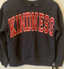 NEW Art Class Youth KINDNESS Graphic Pullover Sweatshirt Size Large 10/12 