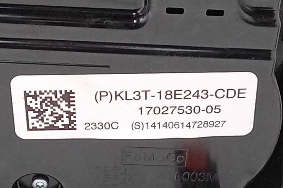 2019-2020 Ford F150 Pickup AC Heater Radio Media Control Panel KL3T-18E243-CDC - Image 4 of 4